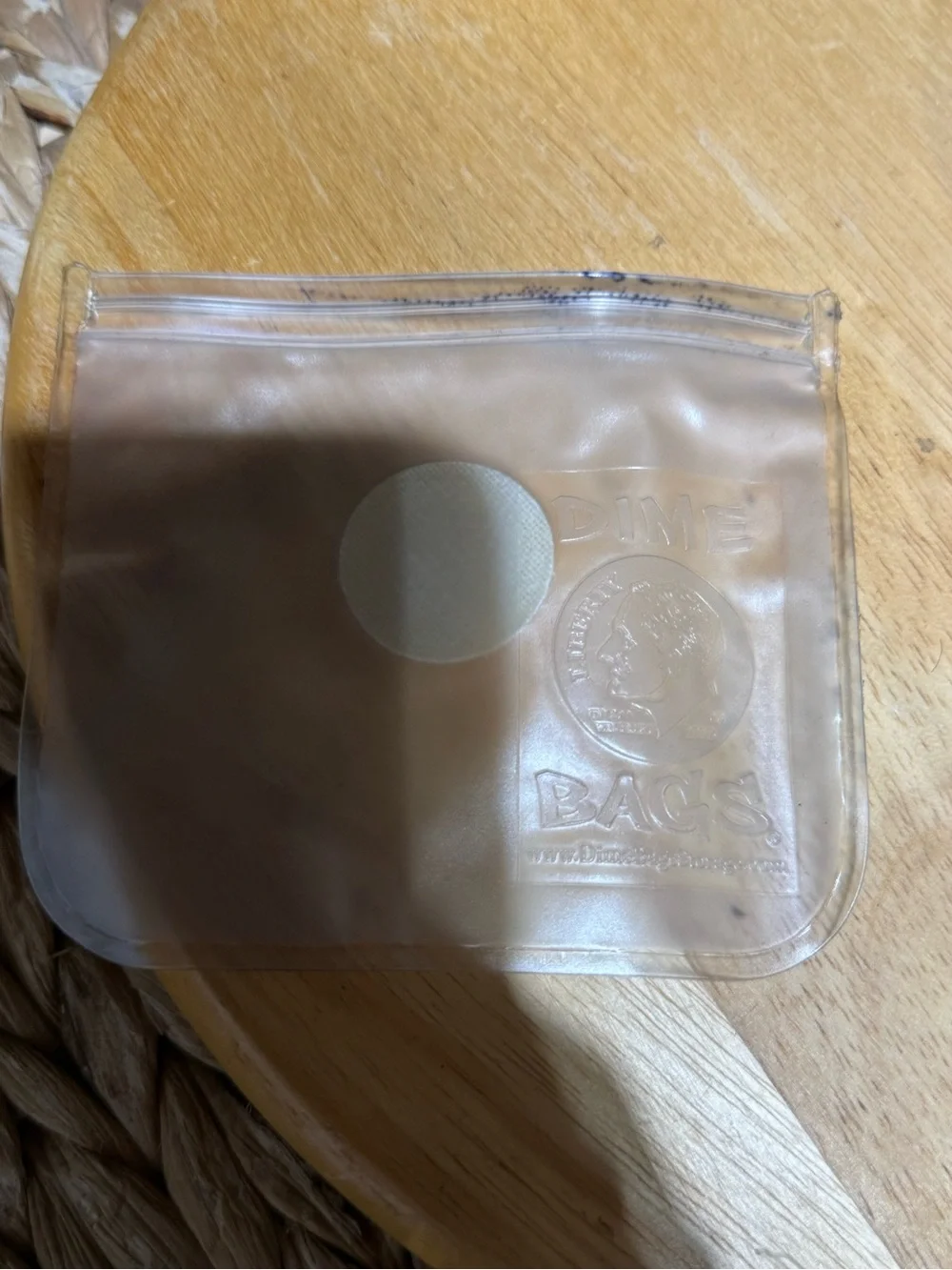 Small Crossbody Bag - Cream with Black Strap